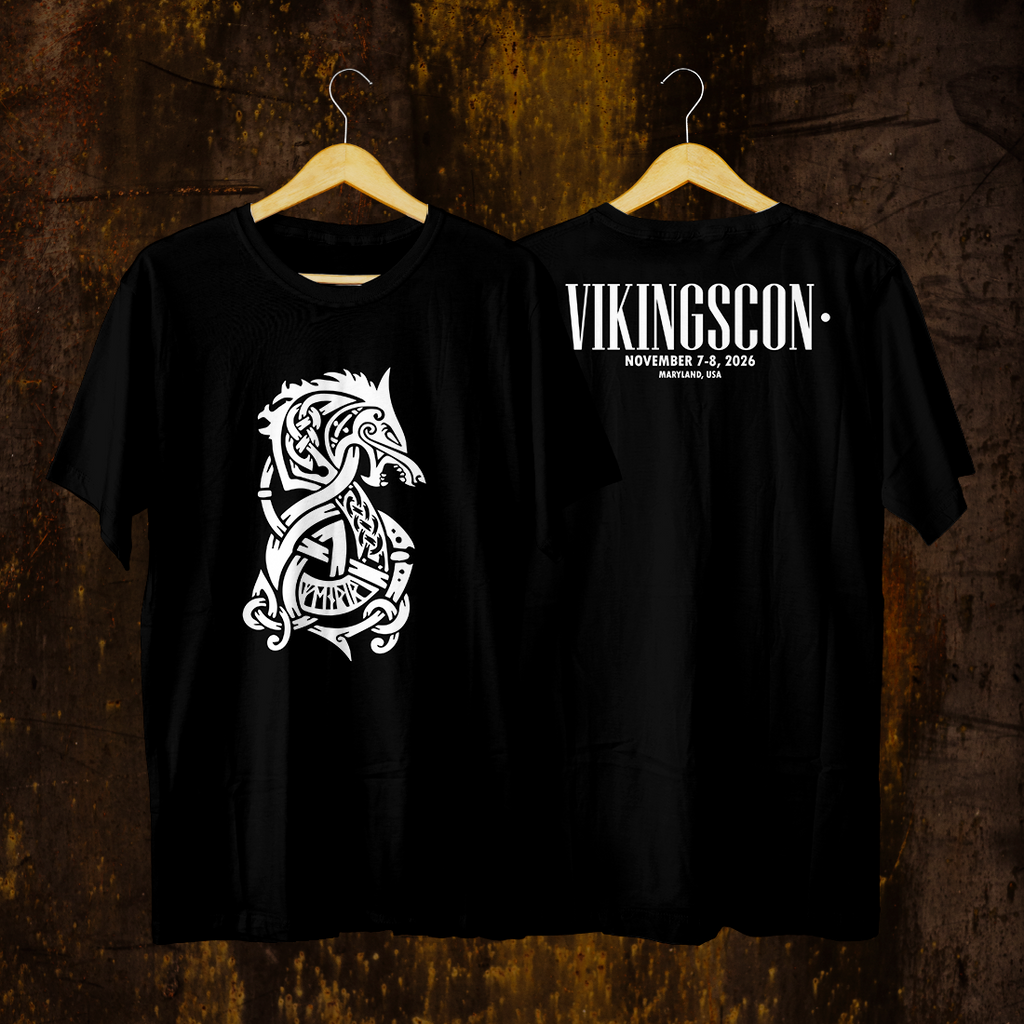 VikingsCon Dragon T-Shirt (Double-Sided)