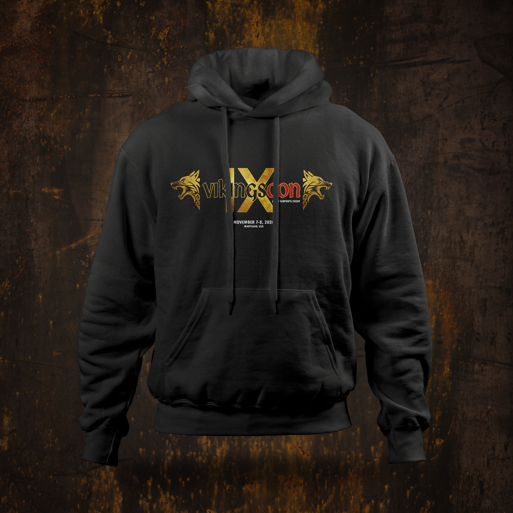 VikingsCon IX Wolf Hoodie (Single-Sided)