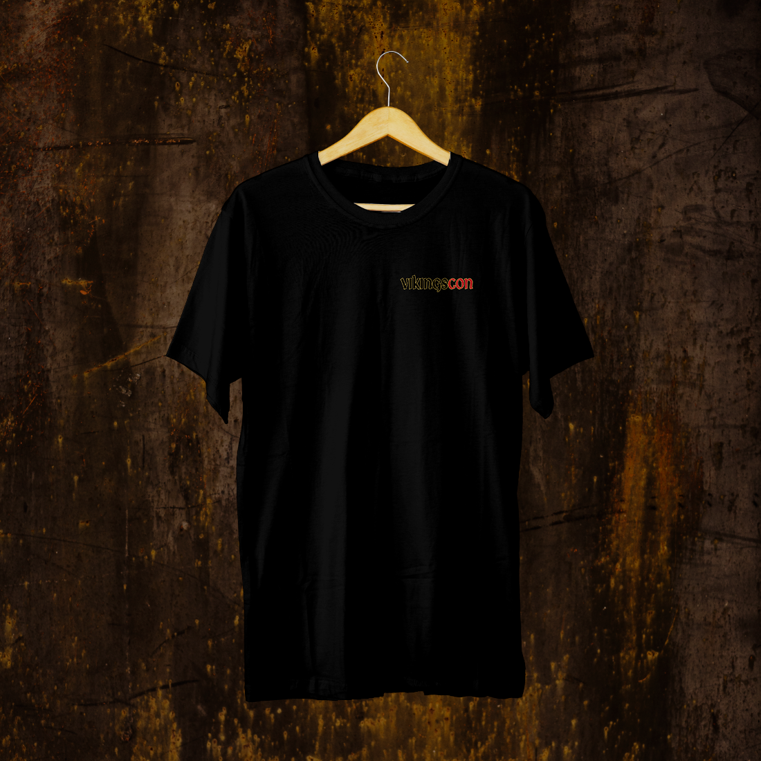 VikingsCon Pocket Logo Tee (Single-Sided)