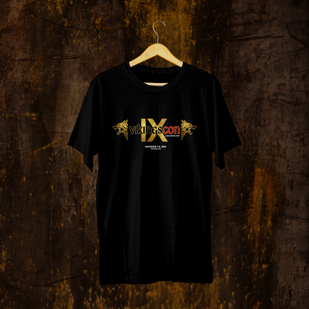 VikingsCon IX Wolf Logo Tee (Single-Sided)