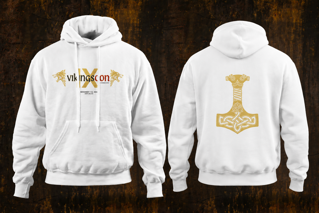 VikingsCon IX Wolf Hoodie (Double-Sided)