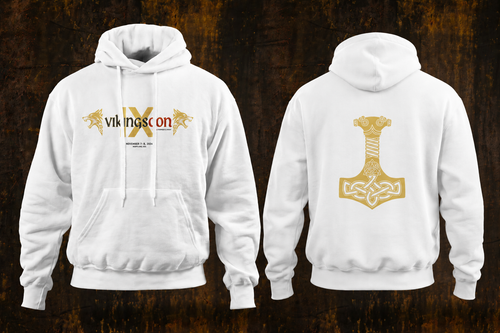 VikingsCon IX Wolf Hoodie (Double-Sided)