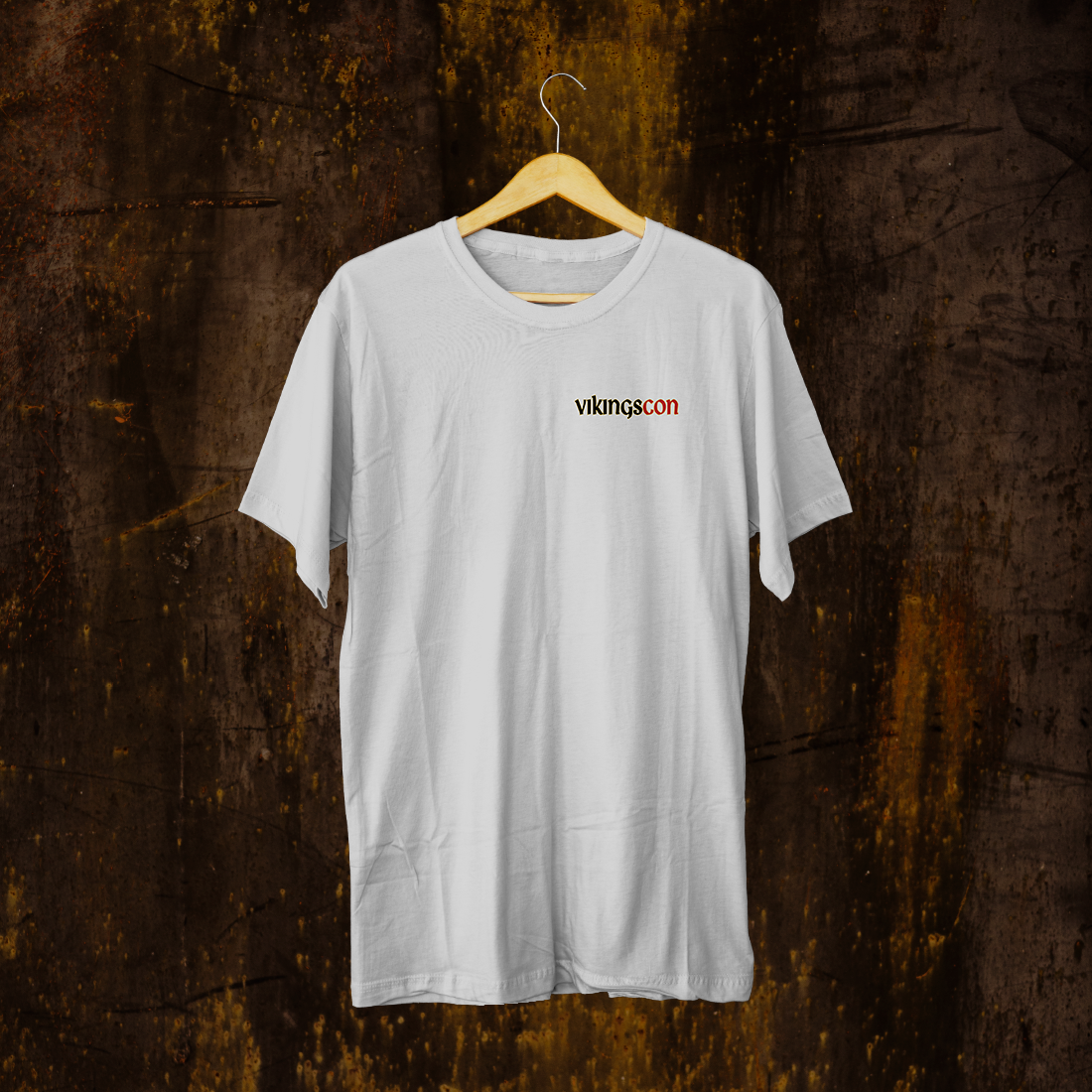 VikingsCon Pocket Logo Tee (Single-Sided)