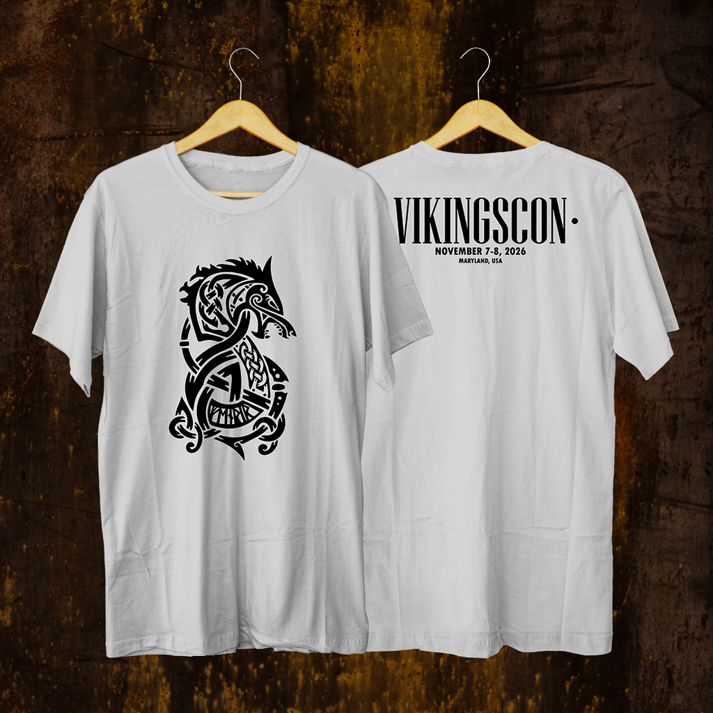 VikingsCon Dragon T-Shirt (Double-Sided)